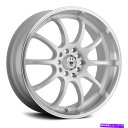 ホイール 4本セット konig lightningホイール17x7(40、5x114.3、73.1)4のホワイトリムセット Konig Lightning W...