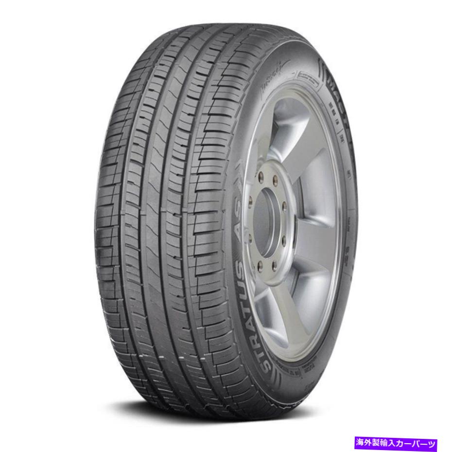 ホイール　4本セット 4つのタイヤのマスタークラフトセット225 / 65R16 T Stratusすべての季節 /燃料効率 Mastercraft Set of 4 Tires 225/65R16 T STRATUS AS All Season / Fuel Efficient