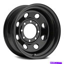 ホイール 4本セット ビジョン85ソフト8ホイール16x7(0、8x165.1、130.8)4のブラックリムセット Vision 85 SOFT 8 Wheels 16x7 (0, 8x165.1, 130.8) Black Rims Set of 4(2)