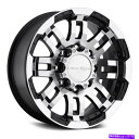 ホイール 4本セット ビジョン375ウォリアートレーラーホイール16x6(0、6x139.7、108)4のブラックリムセット Vision 375 WARRIOR TRAILER Wheels 16x6 (0, 6x139.7, 108) Black Rims Set of 4(2)