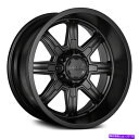 ホイール 4本セット 覆われたラグホイールを備えたウルトラ229SBの脅威15x8(-19、5x127)4のリムセット Ultra 229SB MENACE W...