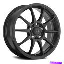 ホイール 4本セット ビジョン425ベインホイール16x7(38、4x114.3、73.1)4のブラックリムセット Vision 425 BANE Wheels...