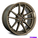 ホイール 4本セット ニッチM222 DFSホイール17x8(40、5x120.65、72.56)4のブロンズリムセット Niche M222 DFS Whee...