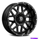 ホイール 4本セット XDシリーズXD820グレネードホイール16x7(42、5x160、65.07)4のブラックリムセット XD Series XD820 G...