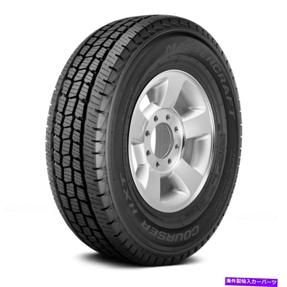 ホイール　4本セット 4つのタイヤのマスタークラフトセット235 / 65R16 R Courser HXTすべての地形 /オフロード /マッド Mastercraft Set of 4 Tires 235/65R16 R COURSER HXT All Terrain / Off Road / Mud