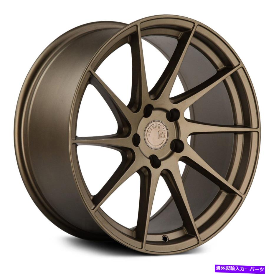 ホイール　4本セット Aodhan AH09ホイール18x8.5（35、5x108、73.1）4のブロンズリムセット Aodhan AH0..