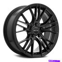 ホイール 4本セット rtx頂点ホイール17x7.5(40、5x114.3、73.1)4のブラックリムセット RTX VERTEX Wheels 17x7.5 (40, 5x114.3, 73.1) Black Rims Set of 4(2)