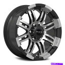 ホイール 4本セット RTX Loki IIホイール18x9(20、6x135、87.1)4のブラックリムセット RTX LOKI II Wheels 18x9...