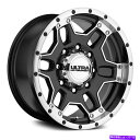 ホイール 4本セット ウルトラ178bマングースホイール17x9（12 6x139.7 106.1）4のブラックリムセット Ultra 178B MONGOOSE Wheels 17x9 (12, 6x139.7, 106.1) Black Rims Set of 4