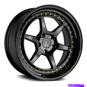 ホイール 4本セット aodhan ds09ホイール18x9.5(22、5x114.3、73.1)4のブラックリムセット Aodhan DS09 Wheels 18x9.5 (22, 5x114.3, 73.1) Black Rims Set of 4(2)