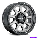 ホイール 4本セット Vision 350 OJOSホイール17x9(-12、8x165.1、125.2)4の灰色のリムセット Vision 350 OJOS ...