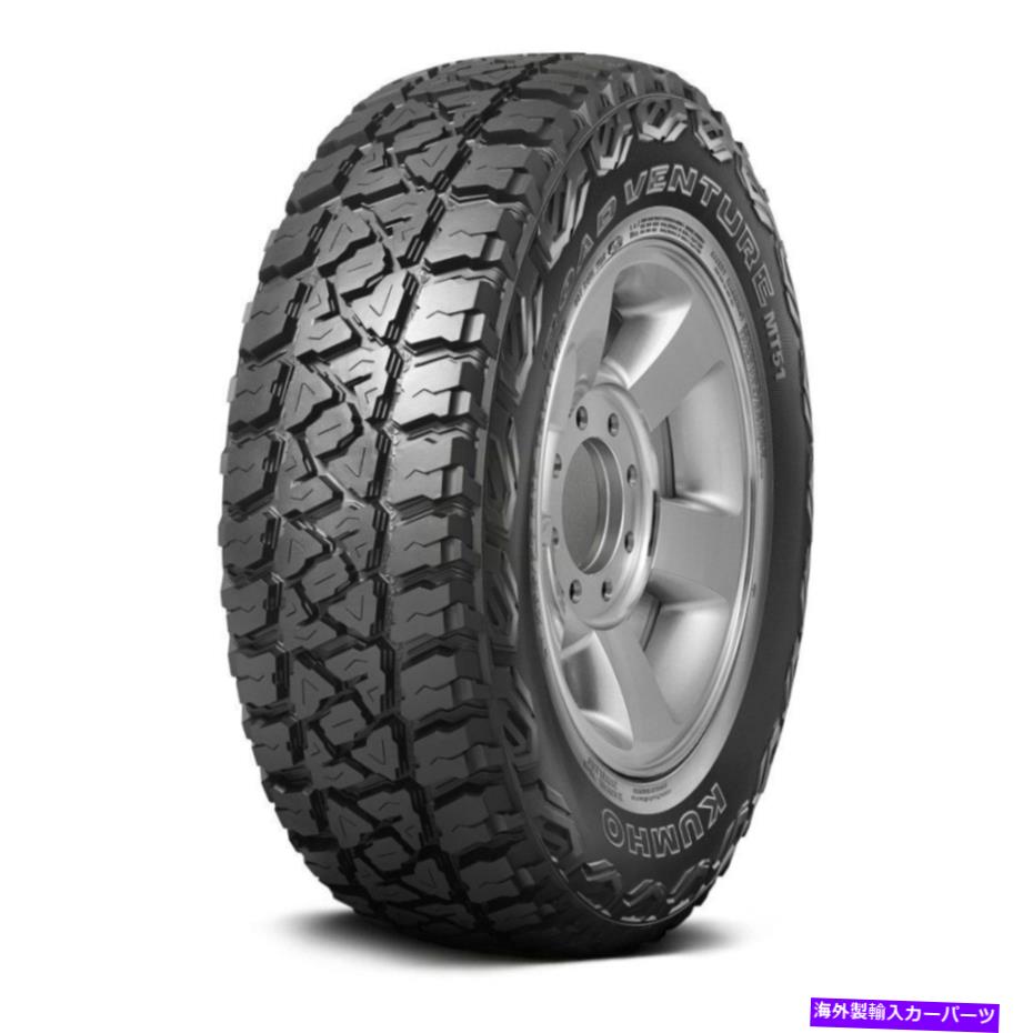 ホイール　4本セット 4つのタイヤLT235/75R15 QロードベンチャーMT51のKumhoセット Kumho Set of 4 Tires LT235/75R15 Q ROAD VENTURE MT51