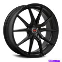 ホイール　4本セット Revolution Racing RR16ホイール17x7（40、5x108、73.1）4のブラックリムセット Revolution Racing RR16 Wheels 17x7 (40, 5x108, 73.1) Black Rims Set of 4