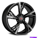 ホイール 4本セット Revolution Racing RR25ホイール18x8(40、5x114.3、73.1)4のブラックリムセット Revolution Racing RR25 Wheels 18x8 (40, 5x114.3, 73.1) Black Rims Set of 4(2)