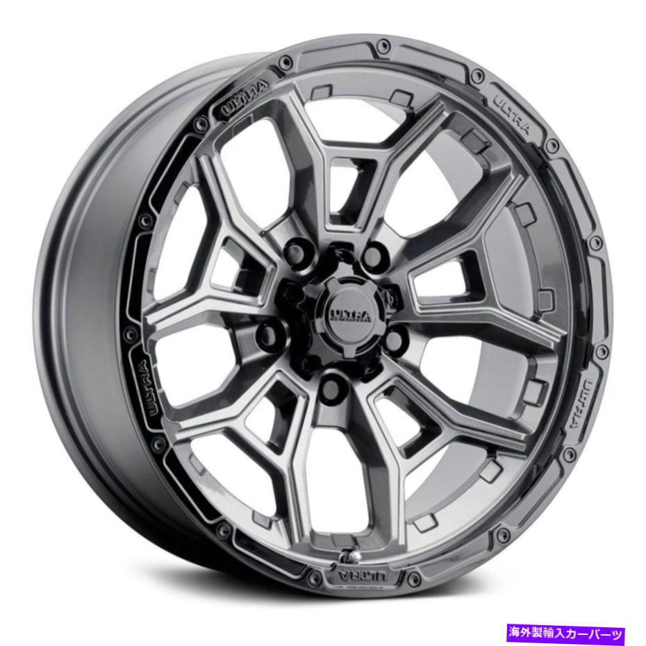 ۥ롡4ܥå Ultra 125gn Warmonger 5ۥ17x8355x114.34̵úॻå Ultra 125GN WARMONGER 5 Wheels 17x8 (35, 5x114.3) Anthracite Rims Set of 4