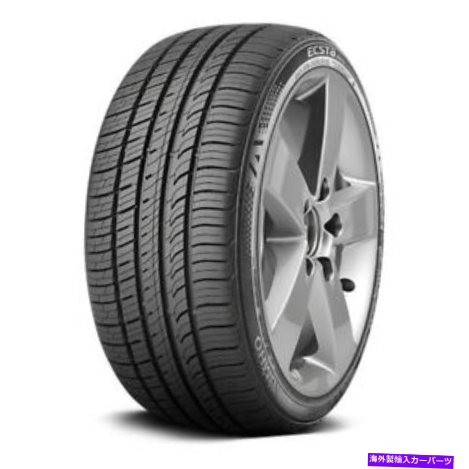 ホイール　4本セット 4つのタイヤのKumhoセット245 / 35R19 W ECSTA PA51オールシーズン /パフォーマンス Kumho Set of 4 Tires 245/35R19 W ECSTA PA51 All Season / Performance