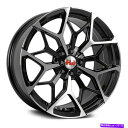 ホイール 4本セット hemi hm1ホイール18x9.5(35、5x100、73.1)4のブラックリムセット Hemi HM1 Wheels 18x9.5 (...