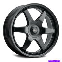 ホイール 4本セット Voxx Rivaホイール18x8(45、5x112、72.56)4のブラックリムセット Voxx RIVA Wheels 18x8 (4...