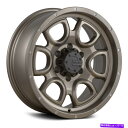 ホイール 4本セット Mamba M19ホイール18x9(-6、5x127、78.1)4のブロンズリムセット Mamba M19 Wheels 18x9 (-6...