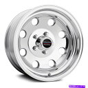 ホイール 4本セット American Racing AR172 Baja 1PCホイール15x7(-6、5x114.3)4の磨かれたリムセット America...