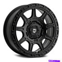 ホイール 4本セット ギアアロイ758SBセクターCホイール17x8(35、5x127、73.1)4のブラックリムセット Gear Alloy 758SB SE...