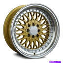ホイール 4本セット XXR 536ホイール16x8(0、4x114.3、73.1)4のゴールドリムセット XXR 536 Wheels 16x8 (0, 4x...