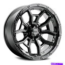 ホイール 4本セット Ultra 125bk Warmonger 5ホイール17x9(-12、5x127、78)4のブラックリムセット Ultra 125BK ...