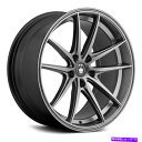 ホイール 4本セット Konig Oversteer Wheels 17x8(45、5x112、73.1)4の灰色のリムセット Konig OVERSTEER ...