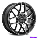 ホイール 4本セット Motiv 435MBホイルホイール18x8(42、5x112、73)4のブラックリムセット Motiv 435MB FOIL Wheel...
