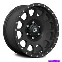 ホイール 4本セット rtx bajaホイール17x9(0、6x139.7、106.1)4のブラックリムセット RTX BAJA Wheels 17x9 (0,...