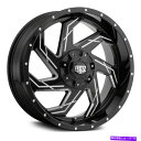 ホイール 4本セット Rev 895ホイール20x9(-12、6x135、87)4のブラックリムセット REV 895 Wheels 20x9 (-12, 6x135, 87) Black Rims Set of 4(2)