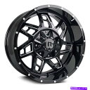 ホイール 4本セット 西コルトホイール20x10（-12 6x139.7 110）4のブラックリムセット Western Colt Wheels 20x10 (-12, 6x139.7, 110) Black Rims Set of 4