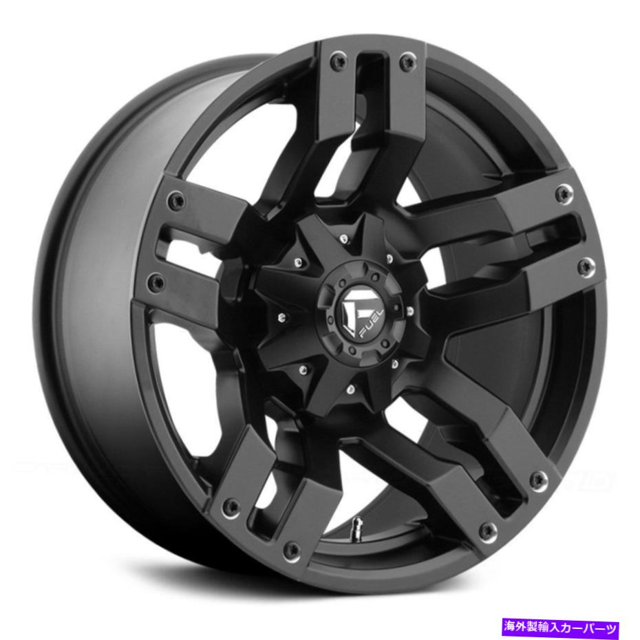 ホイール　4本セット 燃料D515ポンプ1PCホイール20x9（20、6x135、106.1）4のブラックリムセット Fuel ..