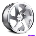 ホイール 4本セット 3SDM 0.06ホイール19x8.5(35、5x120.65、72.6)4のシルバーリムセット 3SDM 0.06 Wheels 19x8.5 (35, 5x120.65, 72.6) Silver Rims Set of 4(2)