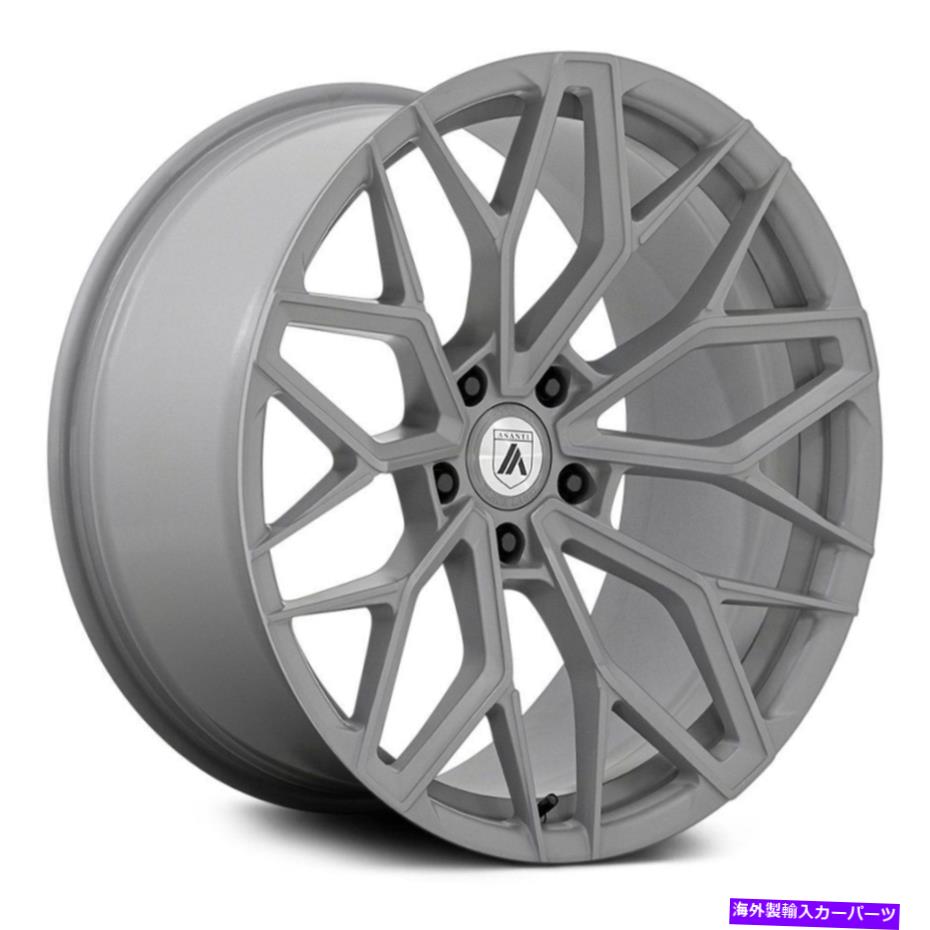ホイール 4本セット Asanti ABL-39 Mogul Wheels20x10.5（20 5x120.65 74.1）4の灰色のリムセット Asanti ABL-39 MOGUL Wheels 20x10.5 (20, 5x120.65, 74.1) Grey Rims Set of 4