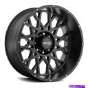 ホイール　4本セット ビジョン412ロッカーホイール22x10（-19、8x170、125.2）4のブラックリムセット Vision 412 ROCKER Wheels 22x10 (-19, 8x170, 125.2) Black Rims Set of 4