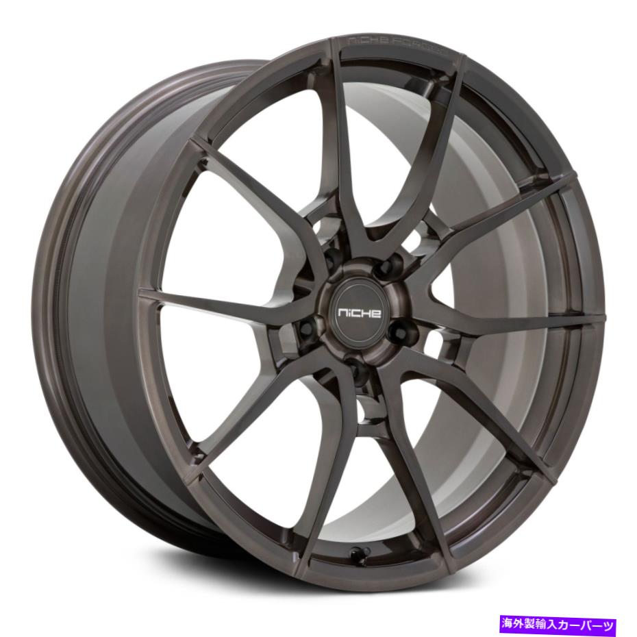 ホイール　4本セット ニッチT111カナンフォードモノブロックホイール19x9.5（45、5x120.65）4のリムセット Niche T111 KANAN FORGED MONOBLOCK Wheels 19x9.5 (45, 5x120.65) Rims Set of 4