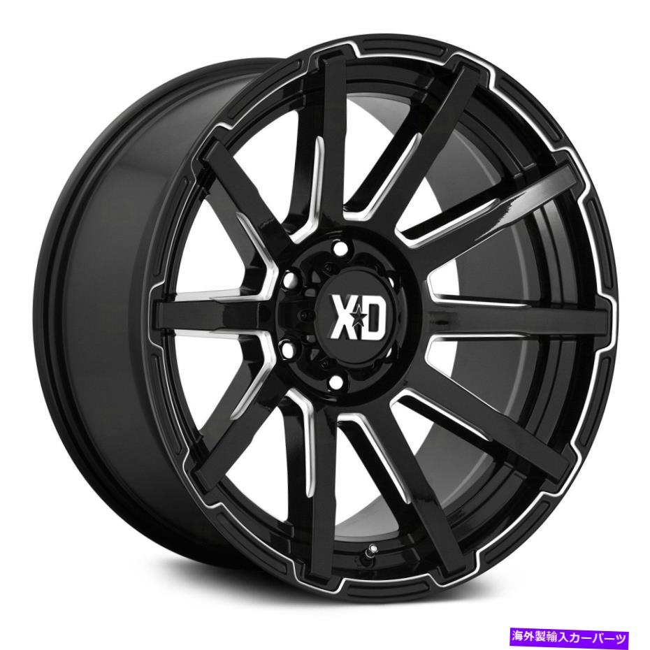 XD Series XD847 OUTBREAK Wheels 22x10 (12, 8x180, 124.2) Black Rims Set of 4カテゴリホイール　4本セット状態新品メーカー車種発送詳細全国一律 送料無料 （※北海道、沖縄、離島は省く）商品詳細輸入商品の為、英語表記となります。Condition: NewBrand: XD SeriesManufacturer Part Number: XD84722088312Other Part Number: 2459314884Product Type: Custom WheelsProduct SubType: All Custom WheelsRims Quantity: 4UPC: 885463812649Finish: Gloss Black with Milled AccentsSpoke style: I-spokeRim Width: 10"Max Load: 364Material: AluminumColor: Two-ToneMPN: XD84722088312Style: XD847 OUTBREAKRim Diameter: 22Product Width: 10Number of Bolts: 8Load Index: 125Product Size: 22x10Hub Bore: 124.2Offset: 12Rim Structure: One PieceRim Material: Aluminum《ご注文前にご確認ください》■海外輸入品の為、NC・NRでお願い致します。■取り付け説明書は基本的に付属しておりません。お取付に関しましては専門の業者様とご相談お願いいたします。■通常2〜4週間でのお届けを予定をしておりますが、天候、通関、国際事情により輸送便の遅延が発生する可能性や、仕入・輸送費高騰や通関診査追加等による価格のご相談の可能性もございますことご了承いただいております。■海外メーカーの注文状況次第では在庫切れの場合もございます。その場合は弊社都合にてキャンセルとなります。■配送遅延、商品違い等によってお客様に追加料金が発生した場合や取付け時に必要な加工費や追加部品等の、商品代金以外の弊社へのご請求には一切応じかねます。■弊社は海外パーツの輸入販売業のため、製品のお取り付けや加工についてのサポートは行っておりません。専門店様と解決をお願いしております。■大型商品に関しましては、配送会社の規定により個人宅への配送が困難な場合がございます。その場合は、会社や倉庫、最寄りの営業所での受け取りをお願いする場合がございます。■輸入消費税が追加課税される場合もございます。その場合はお客様側で輸入業者へ輸入消費税のお支払いのご負担をお願いする場合がございます。■商品説明文中に英語にて”保証”関する記載があっても適応はされませんのでご了承ください。■海外倉庫から到着した製品を、再度国内で検品を行い、日本郵便または佐川急便にて発送となります。■初期不良の場合は商品到着後7日以内にご連絡下さいませ。■輸入商品のためイメージ違いやご注文間違い当のお客様都合ご返品はお断りをさせていただいておりますが、弊社条件を満たしている場合はご購入金額の30％の手数料を頂いた場合に限りご返品をお受けできる場合もございます。(ご注文と同時に商品のお取り寄せが開始するため)（30％の内訳は、海外返送費用・関税・消費全負担分となります）■USパーツの輸入代行も行っておりますので、ショップに掲載されていない商品でもお探しする事が可能です。お気軽にお問い合わせ下さいませ。[輸入お取り寄せ品においてのご返品制度・保証制度等、弊社販売条件ページに詳細の記載がございますのでご覧くださいませ]&nbsp;