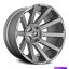 ۥ롡4ܥå ǳD714ȥ1PCۥ24x14-758x170125.14Υץʥॻå Fuel D714 CONTRA 1PC Wheels 24x14 (-75, 8x170, 125.1) Platinum Rims Set of 4