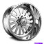 ۥ롡4ܥå American Force 74 Octane SSۥ20x12-405x1274ᤫ줿ॻå American Force 74 Octane SS Wheels 20x12 (-40, 5x127) Polished Rims Set of 4