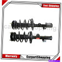 サスペンション 2モンローストラットとコイルスプリングアセンブリ。トヨタハイランダーの前 2 Monroe Strut and Coil Spring Assy. Front For Toyota Highlander