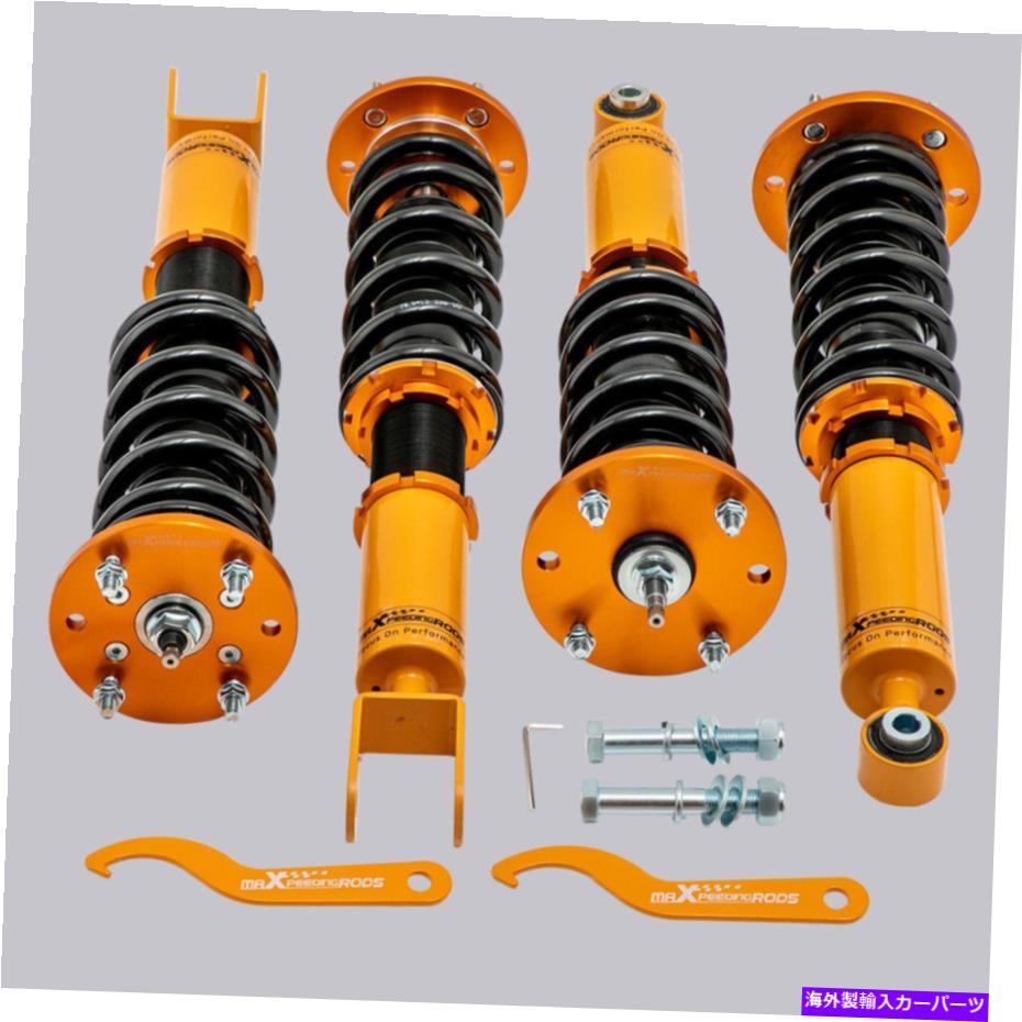 サスペンション Jaguar XF 2007-2015 Adj Damper Shocksのコイルキットコイルキット Coilovers Suspension Lowering Coil Kit for Jaguar XF 2007-2015 Adj Damper Shocks