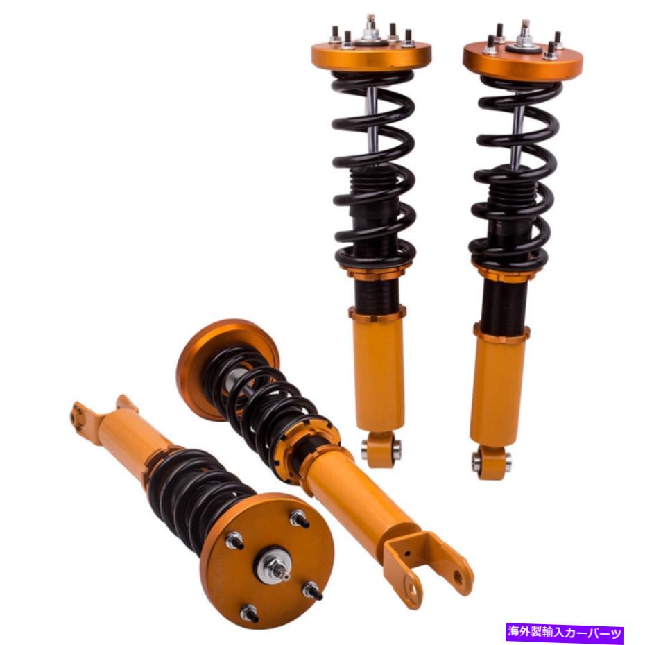 サスペンション ジャガーXJ XJR XJ8 04-10ショック用のコイルスプリング変換キットへのエアサスペンション Air Suspension To Coil Spring Conversion Kit For Jaguar Xj Xjr Xj8 04-10 Shocks