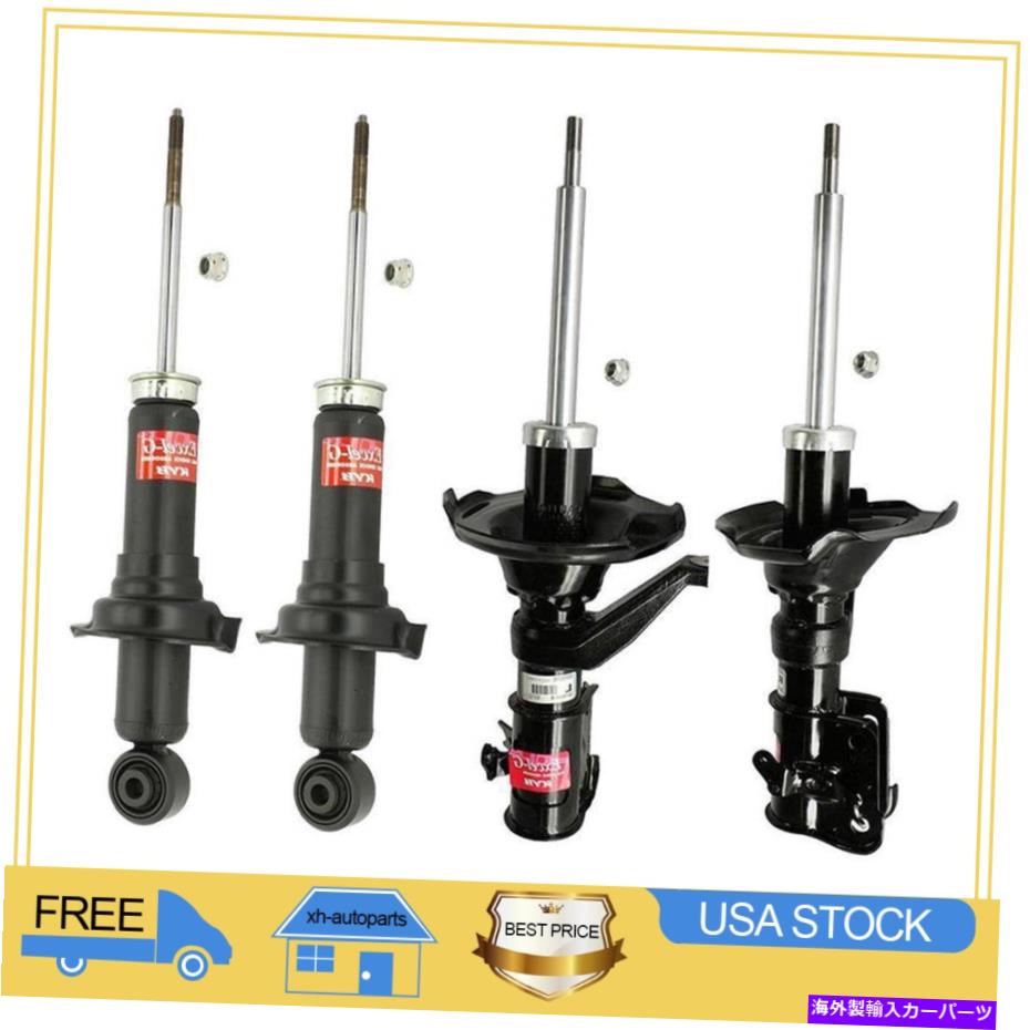 サスペンション フィット2001?2002ホンダシビックシビックリアフロント左前面サスペンションストラット Fits 2001~2002 Honda Civic Civic Rear Front Left Front Right Suspension Strut