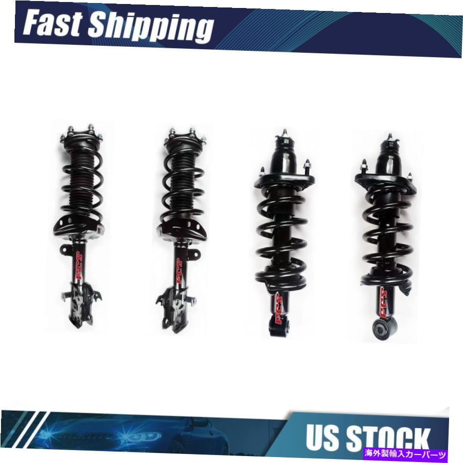 サスペンション FCSフロント＆リアサスペンションストラット4 2007-2011ホンダCR-V FCS Front & Rear Suspension Strut 4 for 2007-2011 Honda CR-V