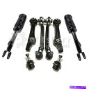 サスペンション フロント8 PCサスペンションキットフィット2009 Chrysler 300 3.5L V6ガスSOHC | PS37311-AM p Fro...