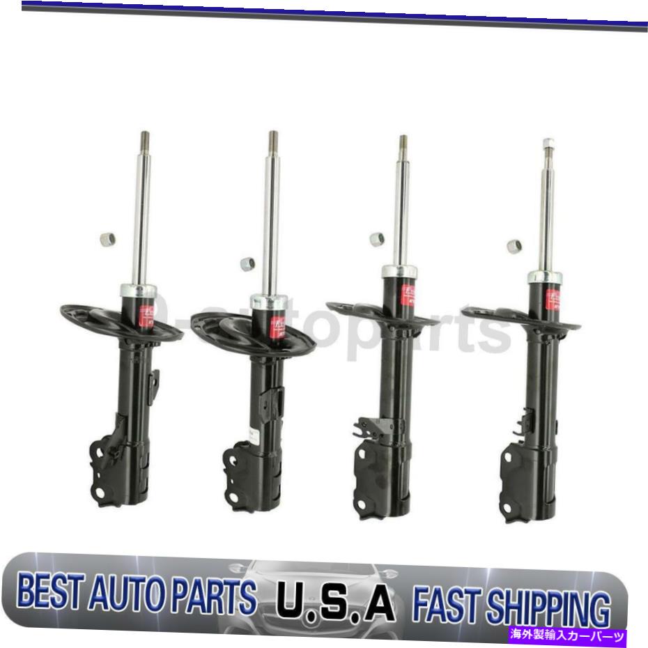 ڥ󥷥 KYBڥ󥷥󥹥ȥåȥեȥꥢ4 2007ǯ88ȥ西 KYB Suspension Strut Front Rear Left &Right 4 Of For 2007 08-2011 Toyota Camry