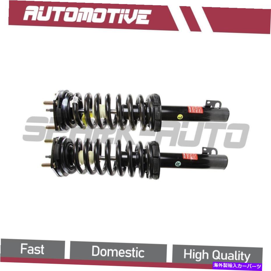 サスペンション 2005年から2010年のジープグランドチェロキーフロントストラットとコイルスプリング For 2005-2010 Jeep Grand Cherokee Front Strut and Coil Spring