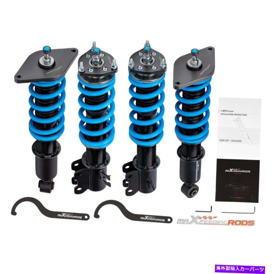 サスペンション 日産セントラサニー2000-2006のコイルサスペンションを下げるレースコイル Racing Coilovers Lowering Coils Suspension For Nissan Sentra Sunny 2000-2006