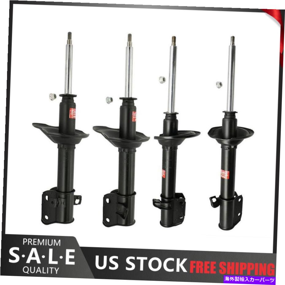 サスペンション Kyb 4 Struts 1999 Subaru Legacy Outback用サスペンションキット KYB 4 Struts 1999 Suspension Kit for Subaru Legacy Outback